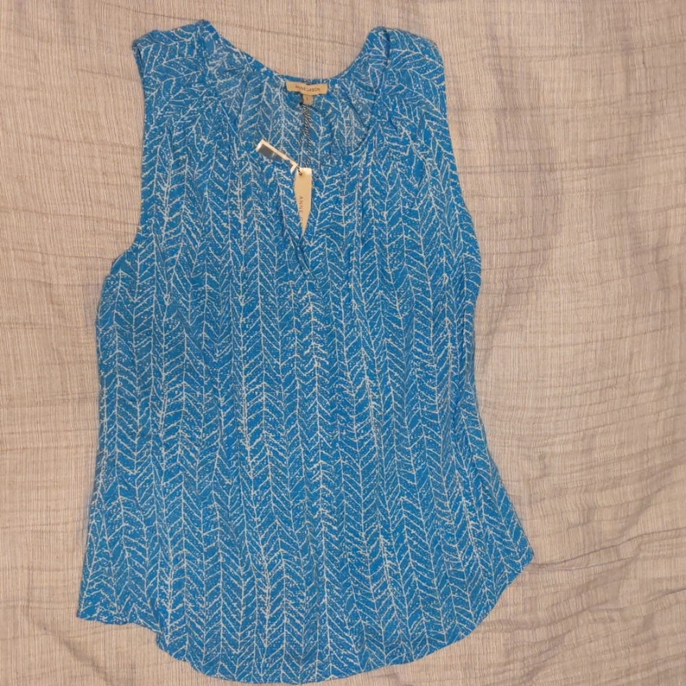 Anne Carson L sleeveless top